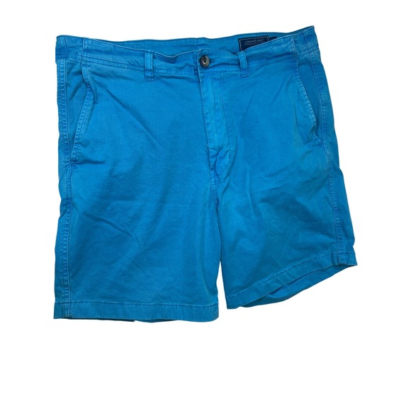 Vineyard Vines Other - Vineyard Vines Mens 34 Island Short Bright Blue Stretch Cotton Chino 1H000019